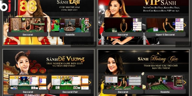 Ưu điểm hấp dẫn khi chơi Casino online Bj88